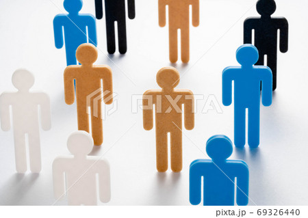 人　ダイバーシティ　模型　市民　イメージ 69326440