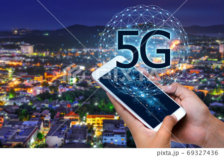 phone computer 5g Earth businessman connect worldwide waiter hand holding an empty digital tablet with smart and 5G network connection concept phone computer 5g Earth businessman connect worldwide waiter hand holding an empty digital tablet with smart and 5G network connection concept 69327436
