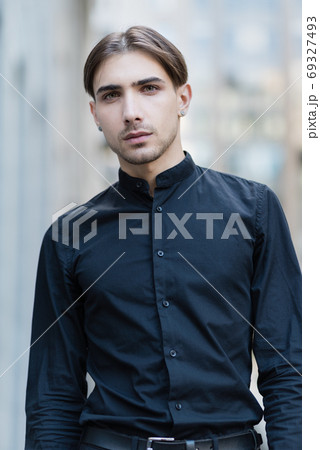 Portrait of a gay man - member of the LGBTQ community Portrait of a gay man - member of the LGBTQ community 69327493