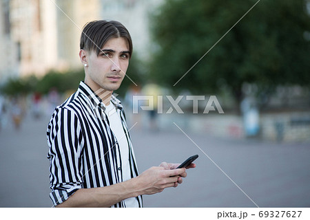 Portrait of a gay man - member of the LGBTQ community 69327627