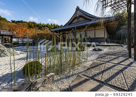 京都(12月)　瑞巌山圓光寺　奔龍庭 69329245