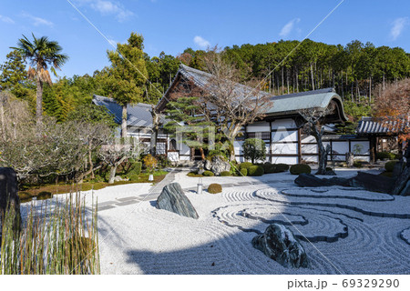 京都(12月)　瑞巌山圓光寺　奔龍庭 69329290