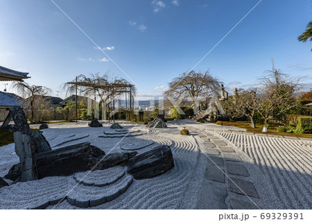 京都(12月)　瑞巌山圓光寺　奔龍庭 69329391