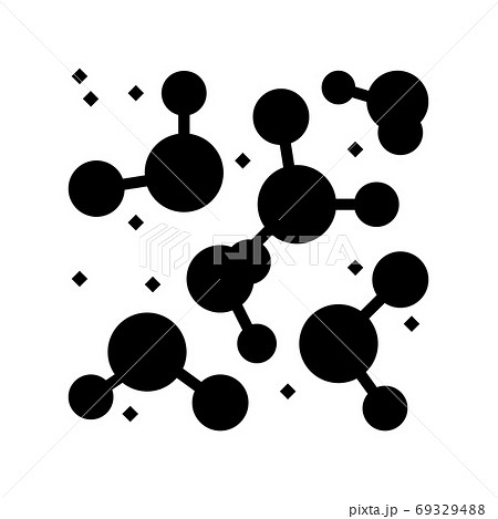chemical molecule glyph icon vector isolated illustration chemical molecule glyph icon vector isolated illustration 69329488