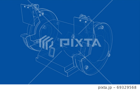 Outline electric grindstone Outline electric grindstone 69329568