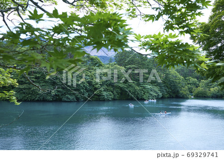 福島、裏磐梯の夏の五色沼湖沼群 福島、裏磐梯の夏の五色沼湖沼群 69329741
