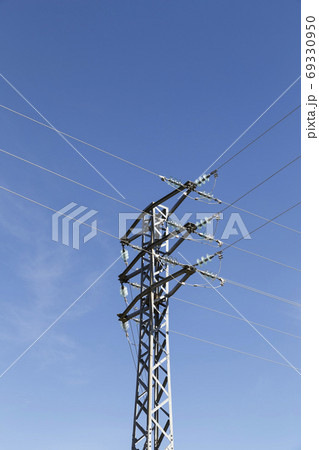 turret with power lines 69330950