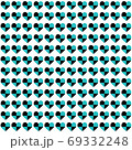 Blue heart pattern.Little hearts wallpaper 69332248