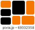 Customize to mimic paper square has space to write which contrast color 69332358