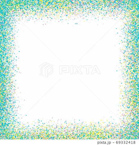 colorful dots of picture frame with copy space.The frame is made of several points combined colorful dots of picture frame with copy space.The frame is made of several points combined 69332418