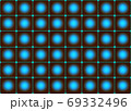 Polka dot grid graphics.Circular grid pattern.abstract background 69332496