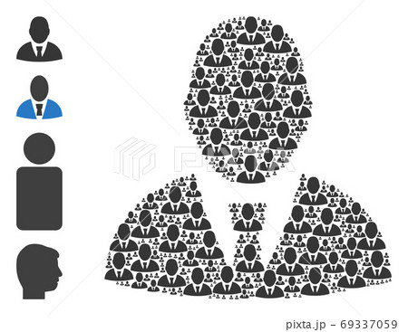 User Profile Recursive Collage of Self Icons 69337059