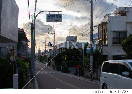 那覇のまちぐわーの写真素材