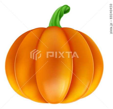 Pumpkin Halloween Cartoon 69340450