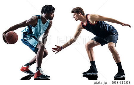 basketball players men isolated silhouette shadow basketball players men isolated silhouette shadow 69341103