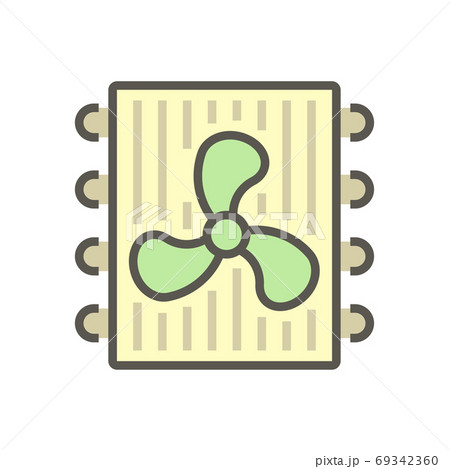 Air conditioner service and technician vector icon design, edita Air conditioner service and technician vector icon design, edita 69342360