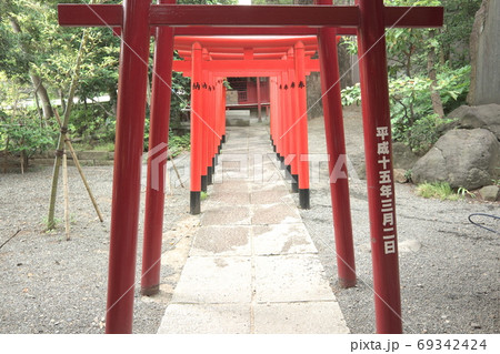 来宮神社　赤鳥居 69342424