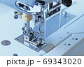 Industrial flat-seam sewing machine. Soft focus 69343020