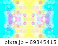 Multicolored kaleidoscope pattern as abstract wallpaper background 69345415