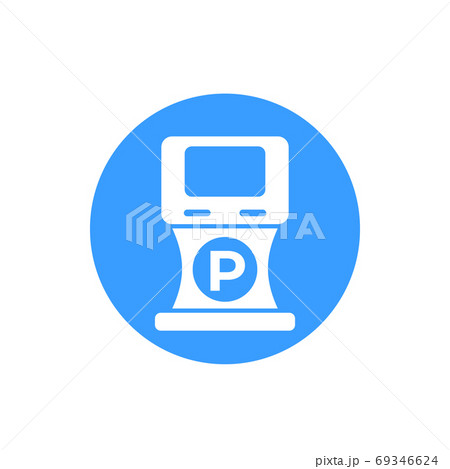 parking machine icon, vector sign 69346624