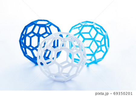 炭素　フラーレン　グラフェン　ハニカム構造 69350201