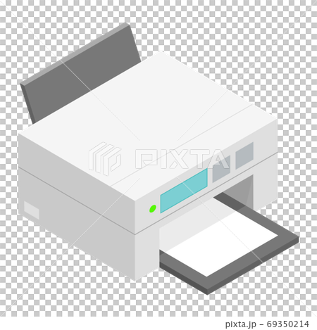 プリンターのイラストのイラスト素材 [69350214] - PIXTA