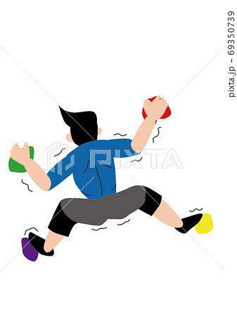 ボルダリング、クライム中 11 ボルダリング、クライム中 11 69350739