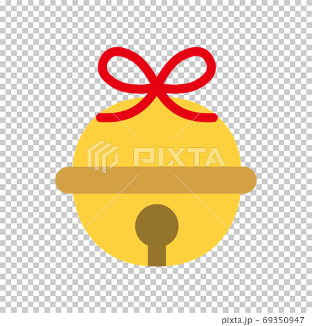 金の鈴 アイコンのイラスト素材