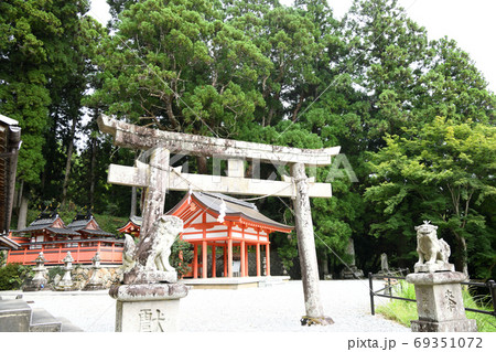 桜実神社と八ツ房杉 桜実神社と八ツ房杉 69351072