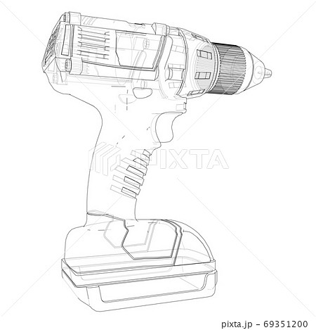 Electric cordless screwdriver 69351200