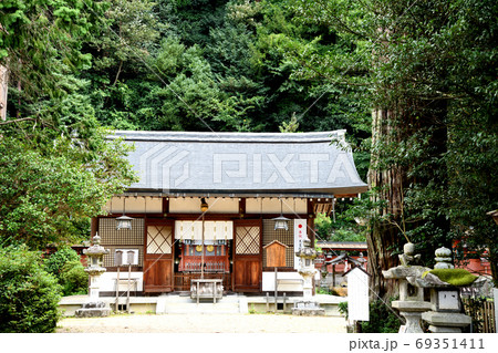 宇太水分神社 拝殿 宇太水分神社 拝殿 69351411
