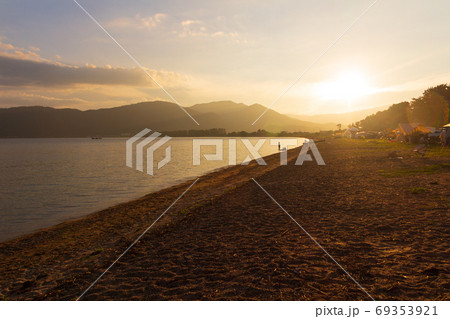 琵琶湖 近江白浜 琵琶湖 近江白浜 69353921