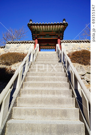石段 仏国寺 建物 69355347