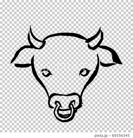 Cow front face | Cow drawing, Drawings, Animal drawings