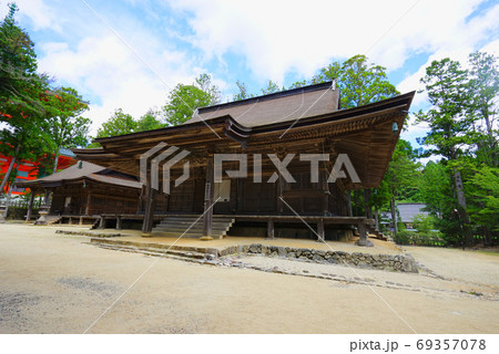 壇上伽藍　大会堂、高野山、和歌山県、日本 69357078