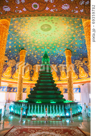 Wat Paknam Bhasicharoen, a temple, pagoda and Buddha statue in Bangkok Thailand 69359782