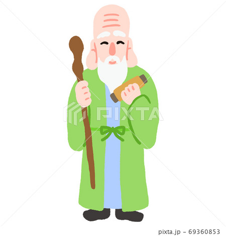七福神　福禄寿 69360853