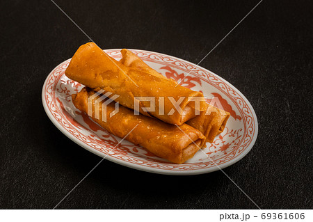 春巻　Spring roll Chinese food 69361606