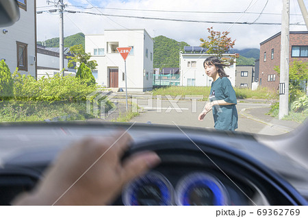 「歩行者の飛び出し」イメージ 「歩行者の飛び出し」イメージ 69362769