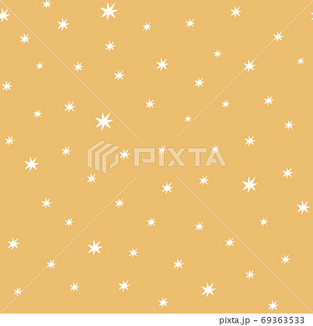 Stars pattern. Yellow seamless pattern decoreted cute simple stars kids, nursery, baby shower sweet fabric design Stars pattern. Yellow seamless pattern decoreted cute simple stars kids, nursery, baby shower sweet fabric design 69363533