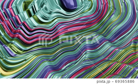 Texture of the embossed surface, colored stripes 69365886