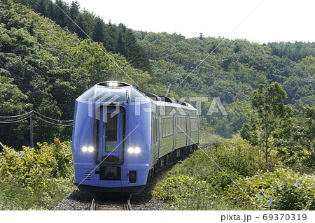 緑の中を駆ける特急サロベツ 宗谷本線 緑の中を駆ける特急サロベツ 宗谷本線 69370319