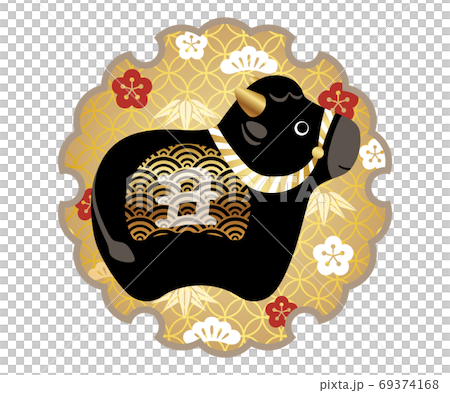 新年賀卡材料,年度標誌 新年賀卡材料,年度標誌 69374168