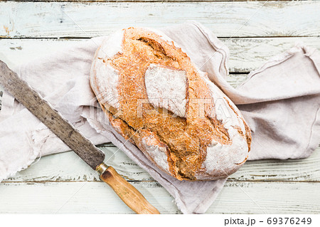 Fresh homemade bread 69376249
