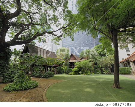 タイ・バンコク 木々に囲まれた都会のオアシス 緑地・庭園 タイ・バンコク 木々に囲まれた都会のオアシス 緑地・庭園 69377598