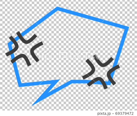 Illustration of angry blowout 69379472
