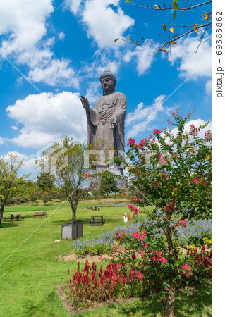 定聚苑から見た大仏様(牛久大仏) 定聚苑から見た大仏様(牛久大仏) 69383862