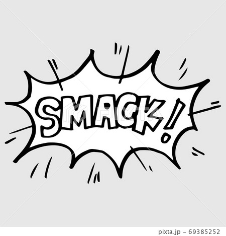 Hand drawn comic speech bubbles with emotion and text smack. vector doodle comic explosion cartoon illustrations isolated for posters, banners, web, and concept design. Hand drawn comic speech bubbles with emotion and text smack. vector doodle comic explosion cartoon illustrations isolated for posters, banners, web, and concept design. 69385252