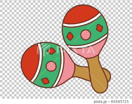 マラカス 2のイラスト素材