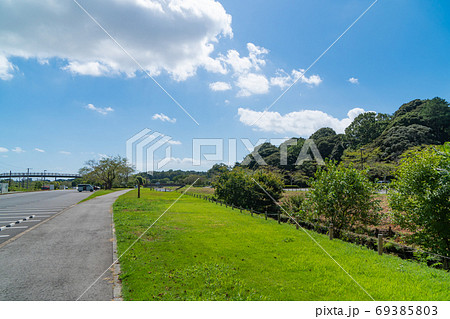 偕楽園南門の駐車場 69385803